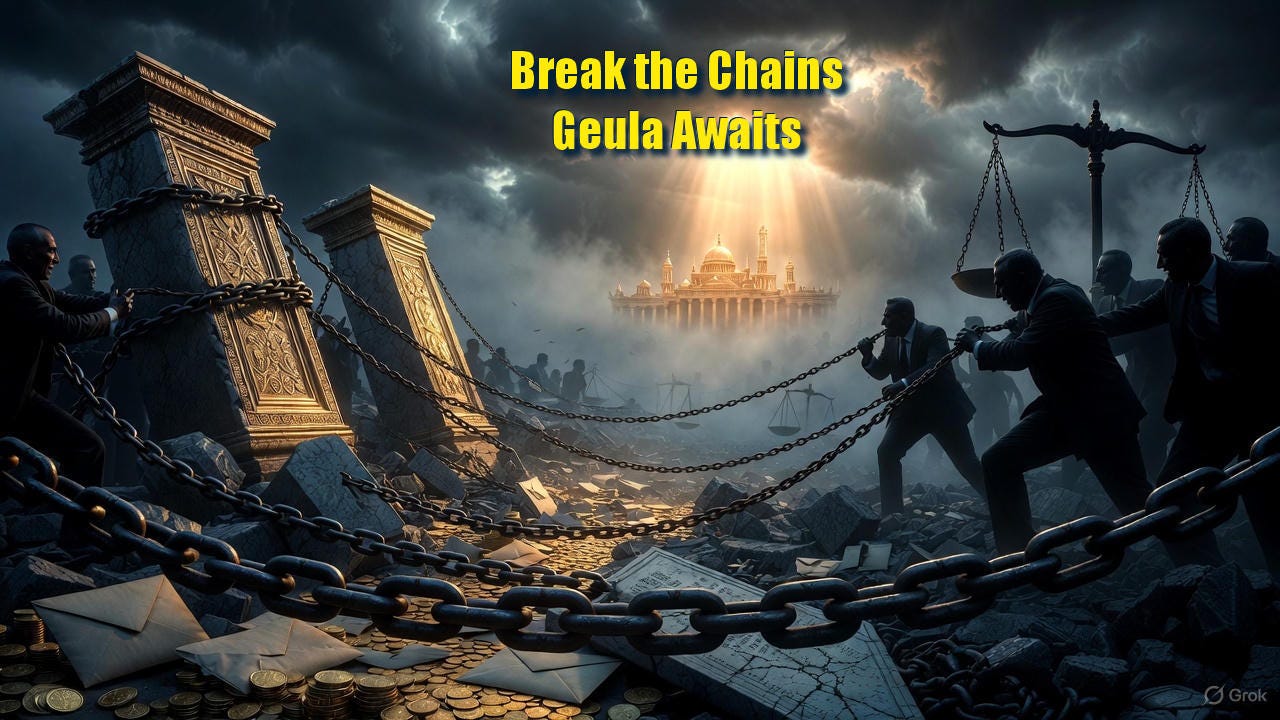 Corruption: The True Roadblock to Geula – And How Torah’s Tavnit Can Pave the Way