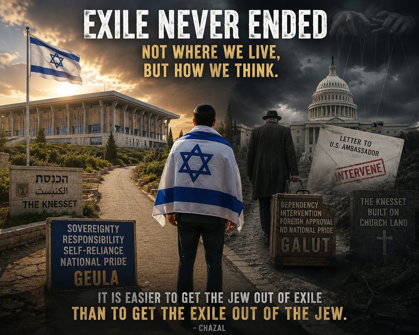 A Jewish State Afraid of Jewish Sovereignty