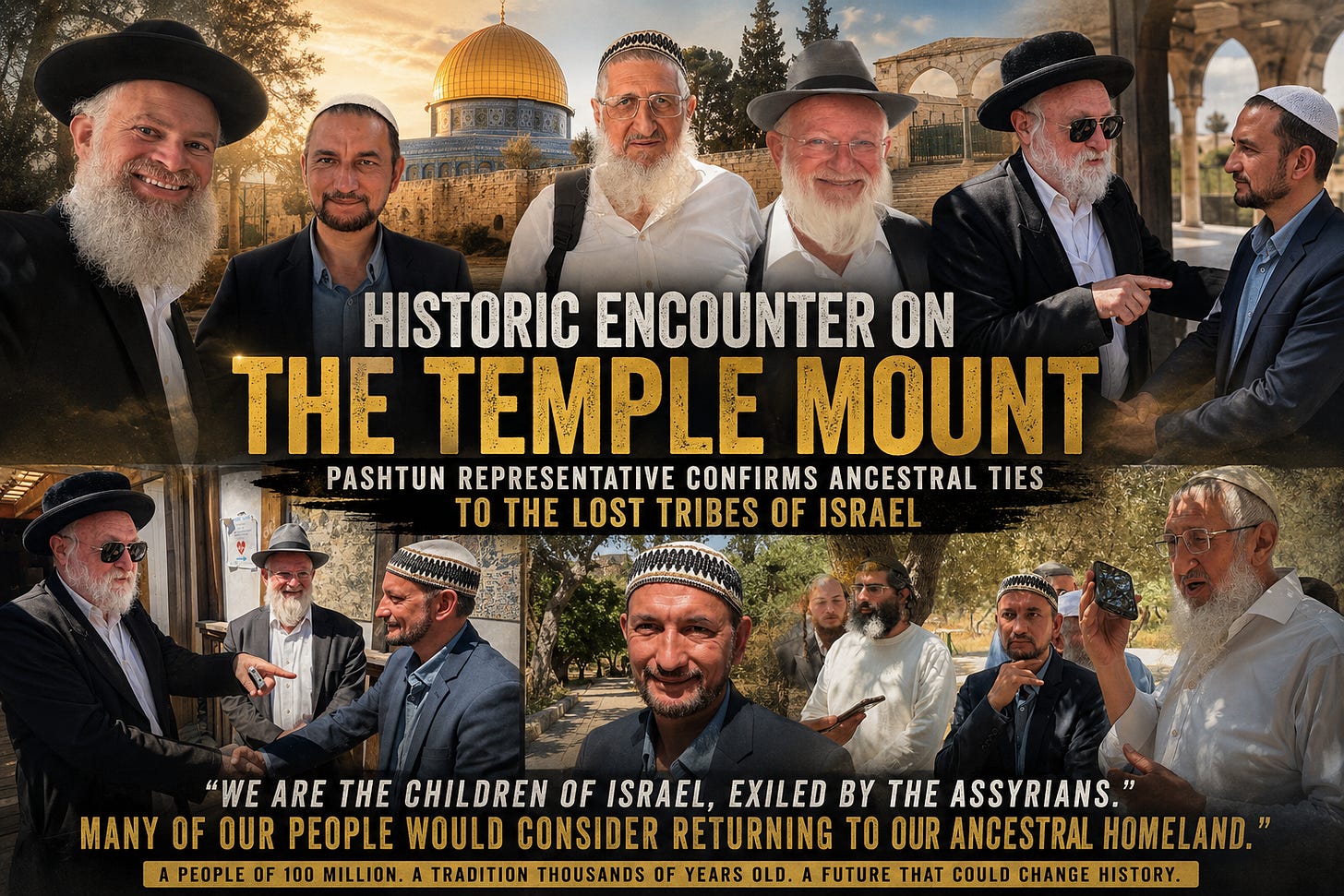 100 Million Lost Jews? The Temple Mount Meeting That Could Change the Middle East Forever