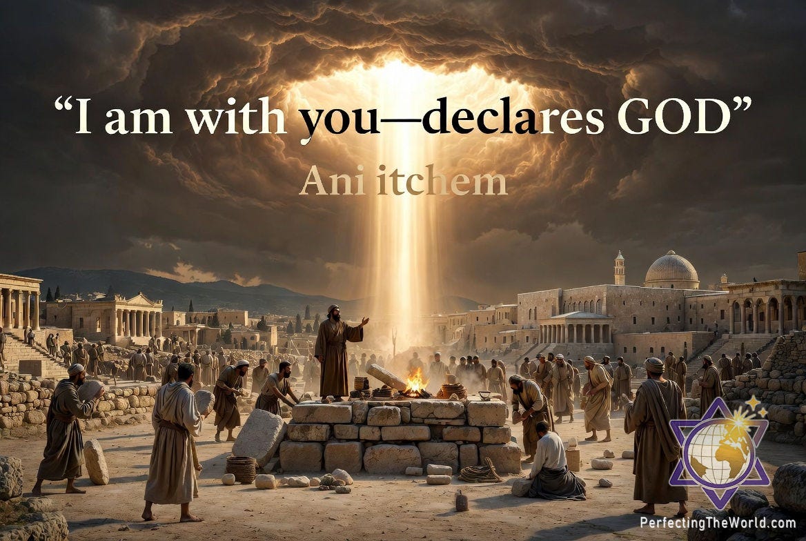 I am with you – declares GOD