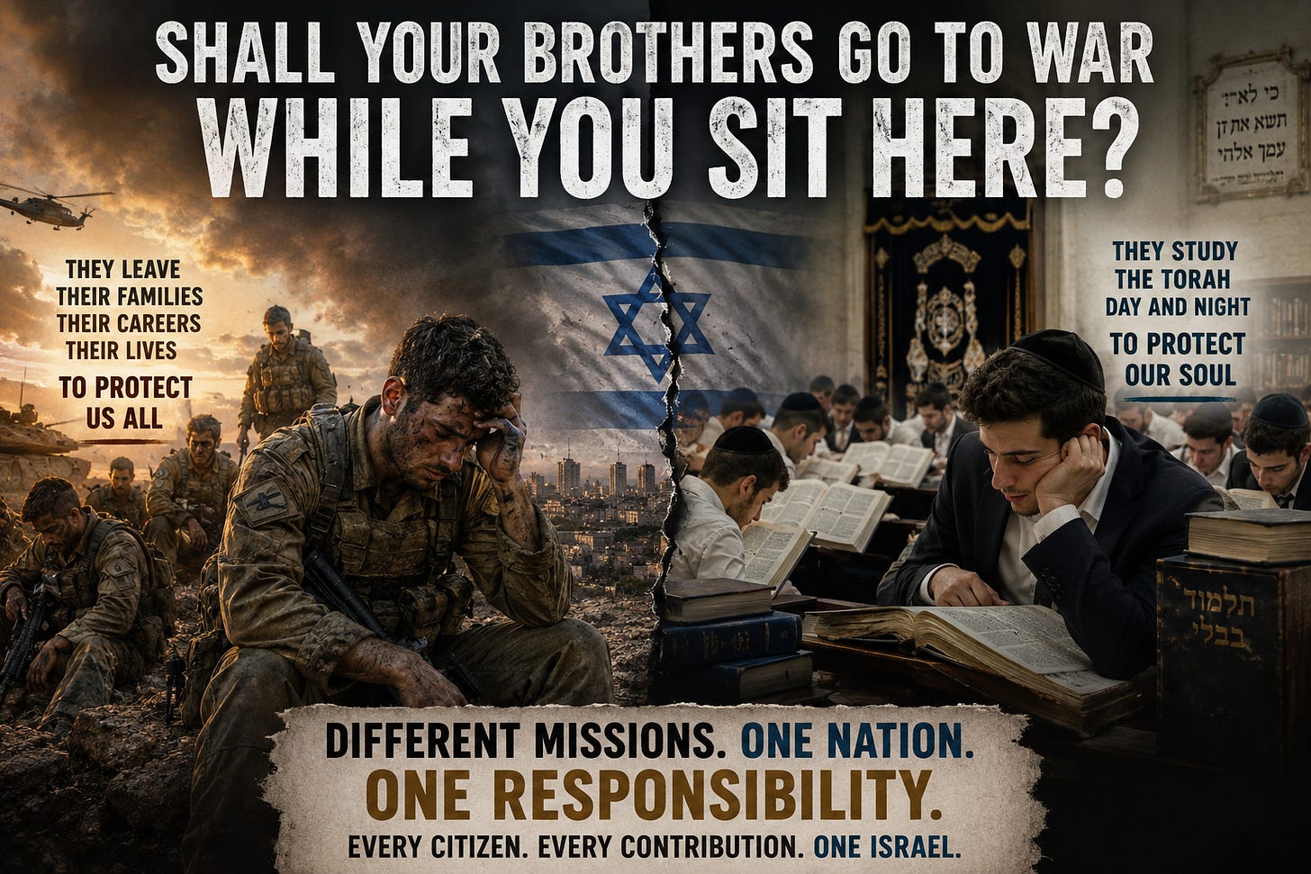 Shall Your Brothers Go to War While You Sit Here?