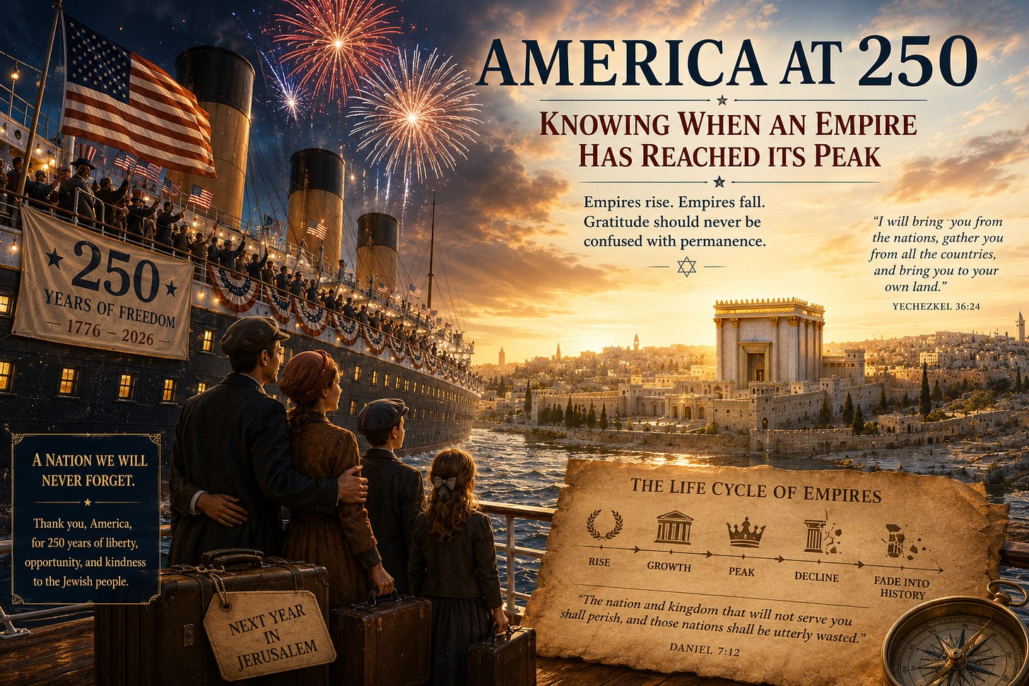 America at 250: Knowing When an Empire Has Reached Its Peak
