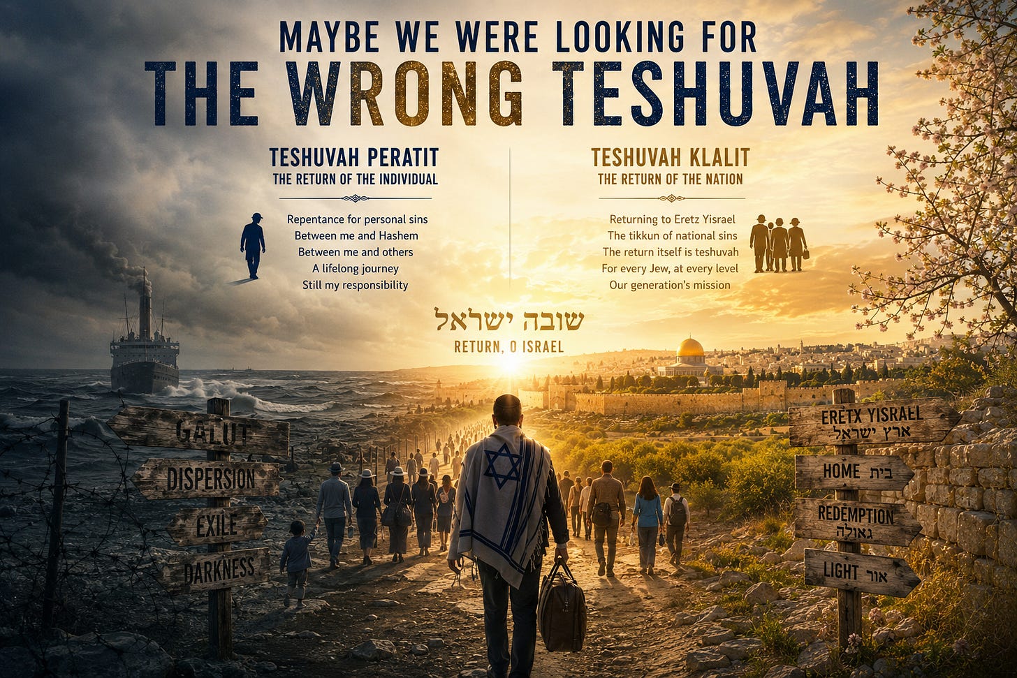 Maybe We Were Looking for the Wrong Teshuvah
