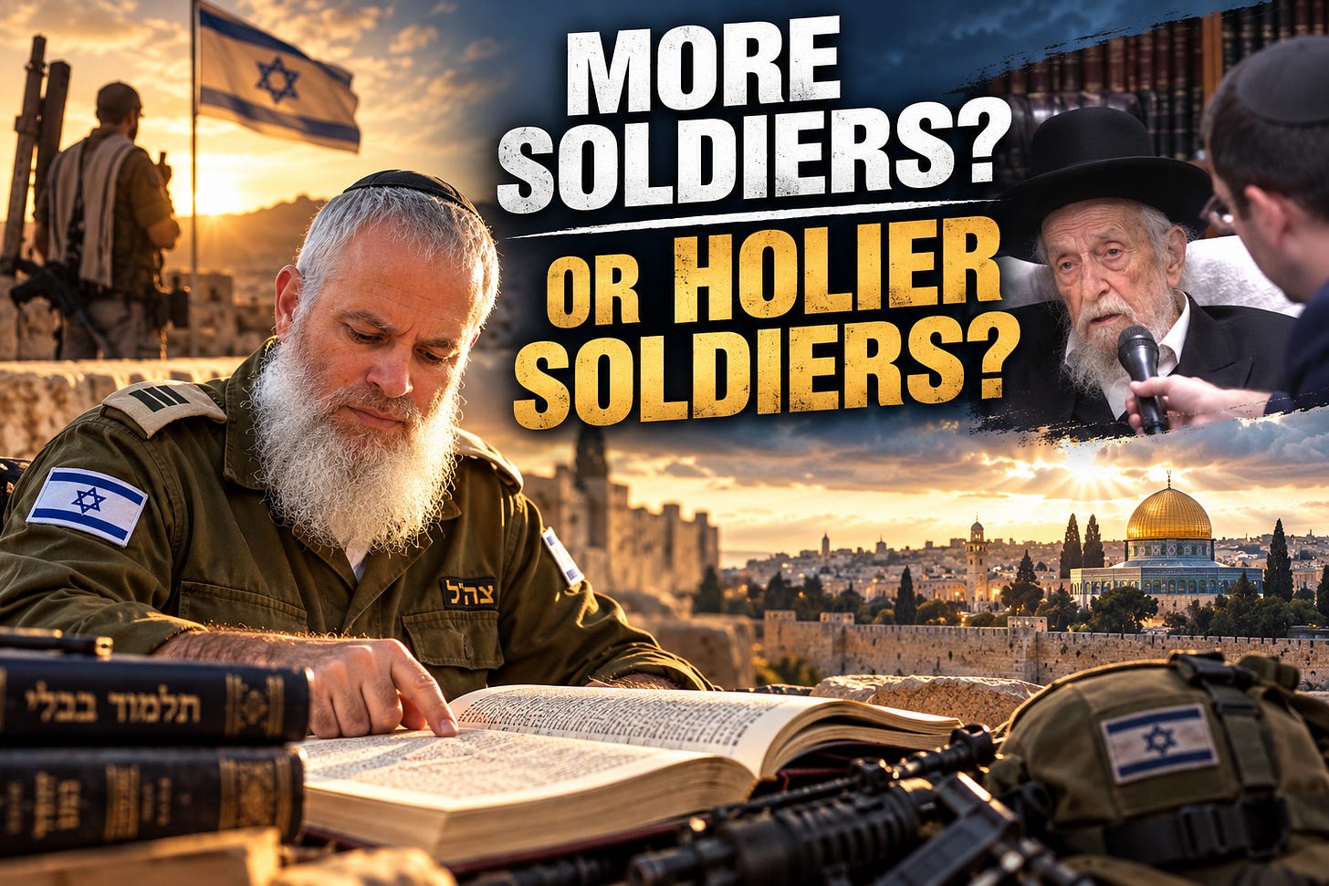 Does Israel Need More Soldiers—or Fewer?